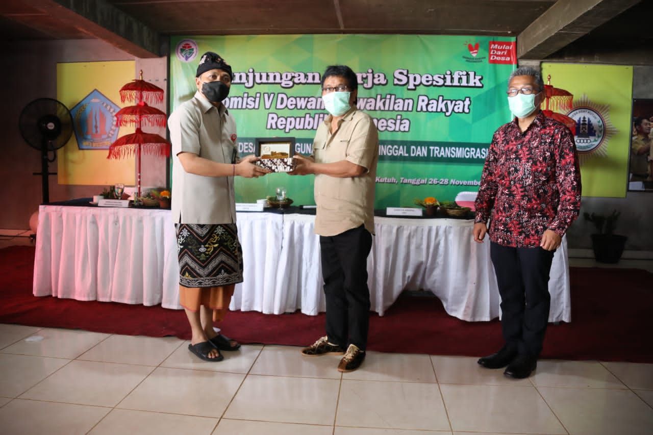 podiumnews.com-Badung Harapkan Dukungan Pengelolaan Dana Desa dari DPR RI